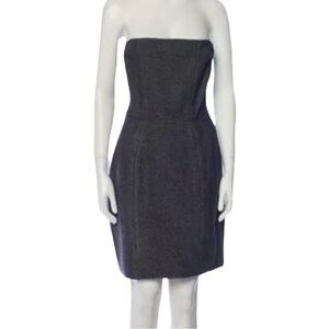 Stella McCartney Wool and Cashmere Strapless Mini Dress